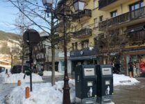 Megève - Corbeilles connectées compactantes sur dalle béton