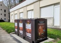 Abri-bac biodéchets Pau
