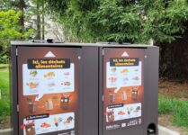 Abri-bac biodéchets Pau
