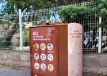 Abri-bac biodéchets Montpellier