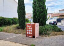 Abri-bac biodéchets Montpellier