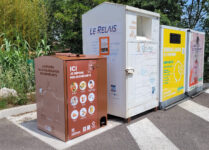 Abri-bac biodéchets Montpellier