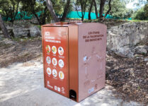 Abri-bac biodéchets Montpellier