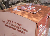 Abri-bac biodéchets Montpellier