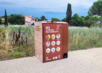 Abri-bac biodéchets Montpellier