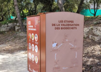 Abri-bac biodéchets Montpellier