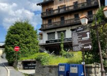 Corbeille compactrice solaire Mr Fill connectée trappe déchets recyclables - Megève