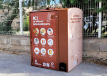 Abri bac biodéchets BioBin Montpellier
