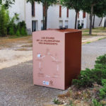 Abri bac biodéchets BioBin Montpellier