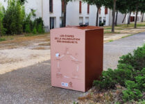 Abri bac biodéchets BioBin Montpellier