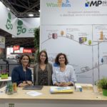 Marion, Julie, Clara pour représenter WinBin à Pollutec 2023