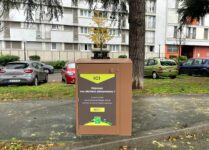 Abri-bac biodéchets Syndicat Emeraude