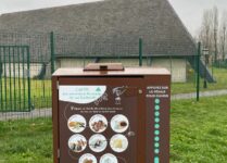 Abri-bac biodéchets Fontainebleau