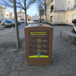 Abri-bac à biodéchets BioBin au Syndicat Emeraude