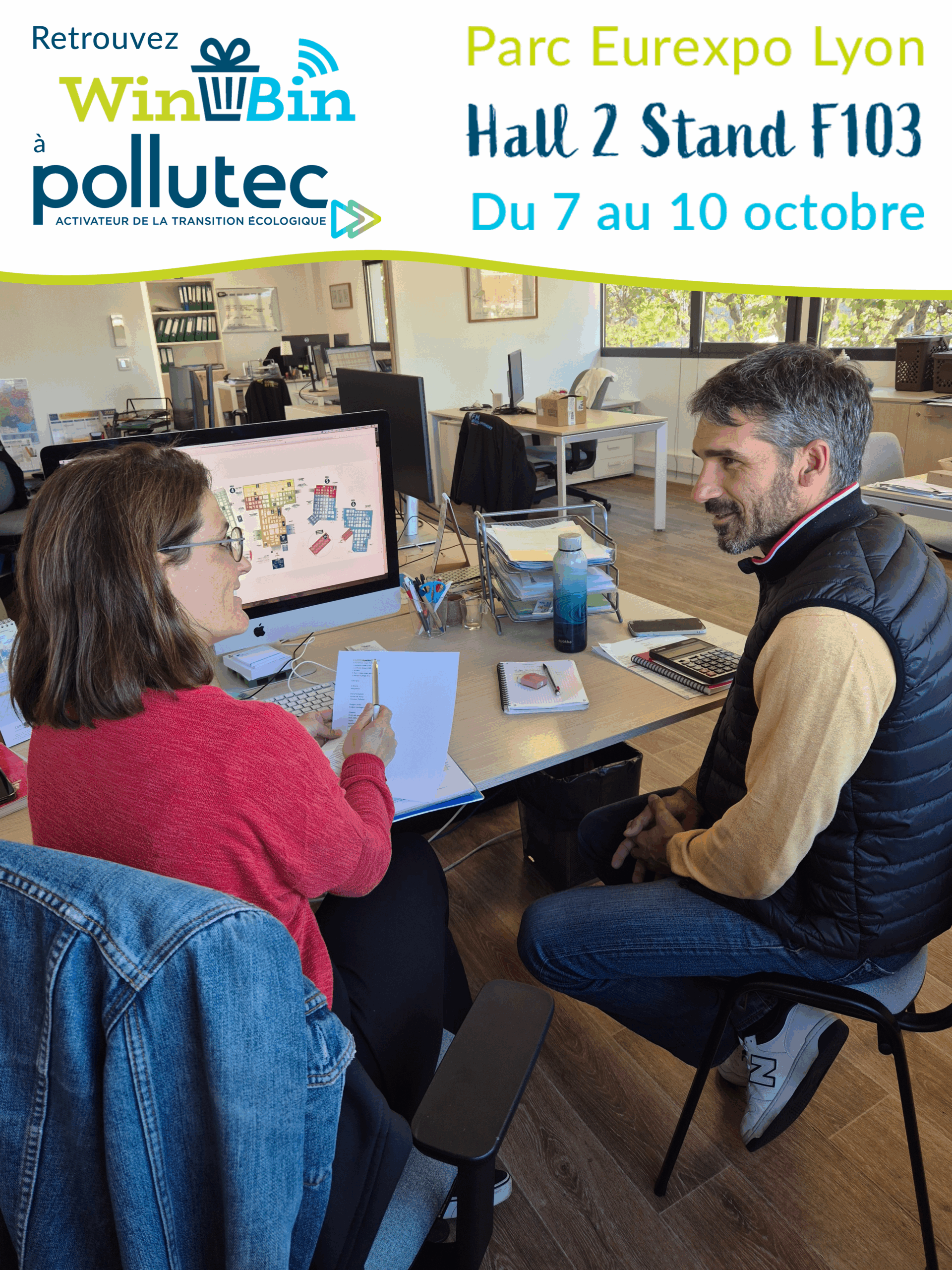 WinBin vous donne rendez-vous à Pollutec