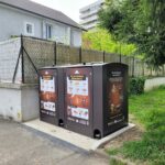 Abri-bac à biodéchets BioBin à Pau