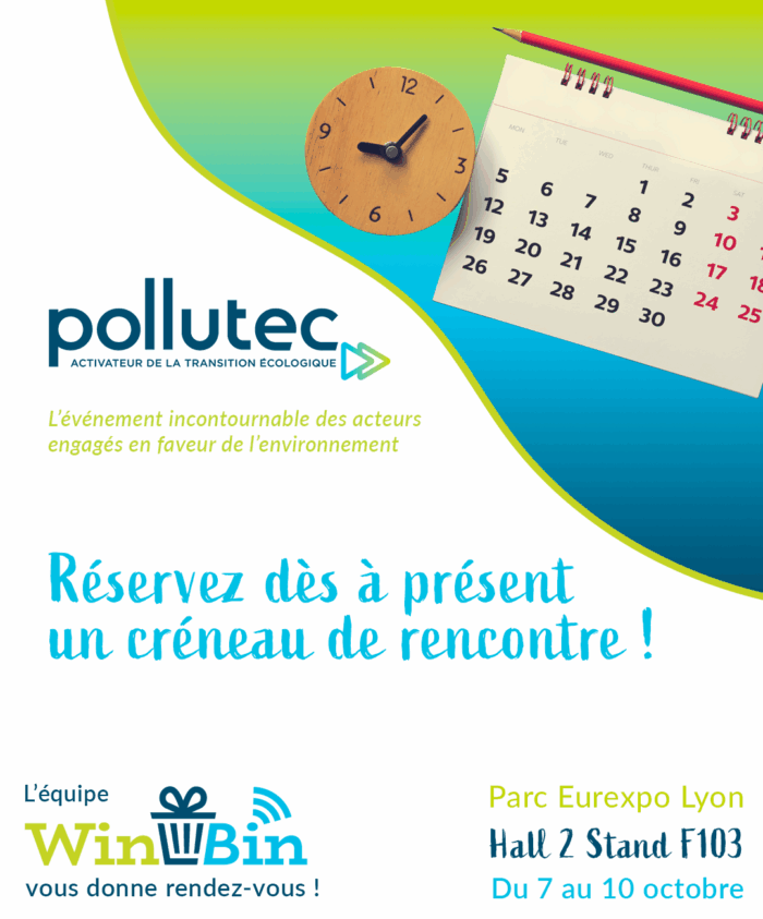 WinBin vous donne rendez-vous à Pollutec