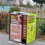 Abri-bac à biodéchets BioBin à Montreuil