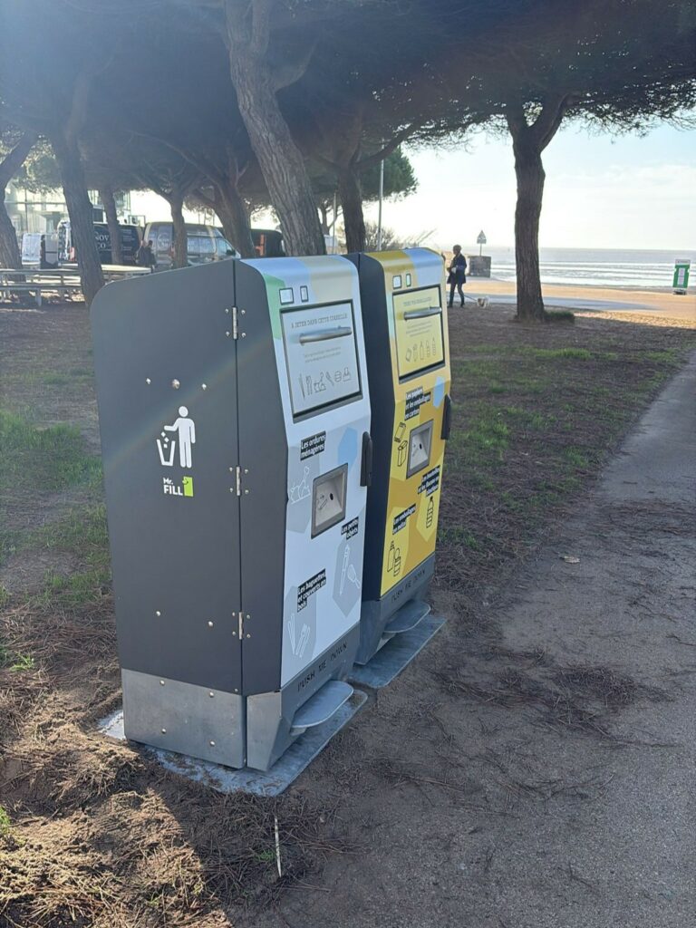 Corbeilles compactrices WinBin à Saint-Nazaire